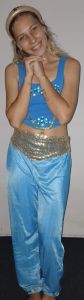 Kids Costumes to Hire - Jasmine Crop Top & Pants - TEEN
